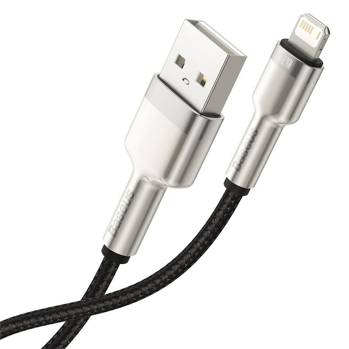 Lightning kabelis Baseus Cafule 1 m